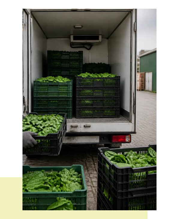 Перевозка шпината в Шебекино с сохранением свежести продукции